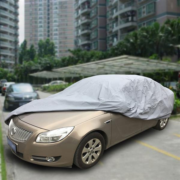 PEVA Cotton Protective Car Cover 4900*1800*1600mm Gray