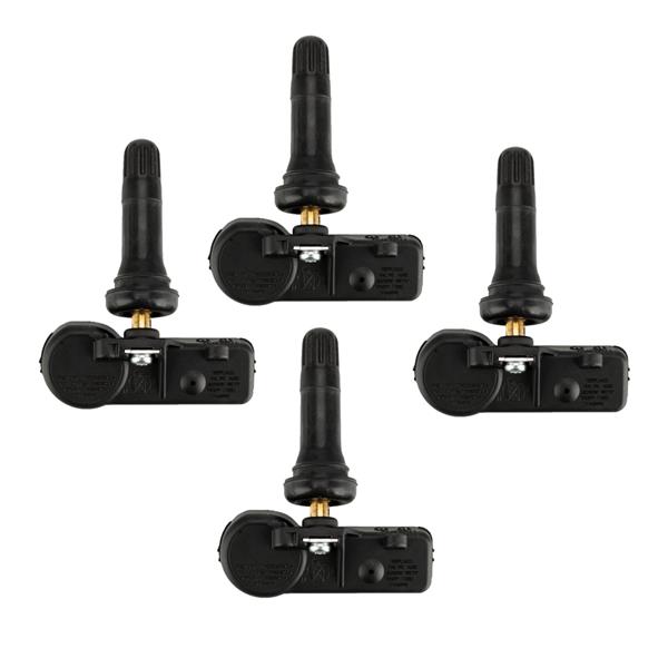 4pcs New GMC Cadillac Buick TPMS Tire Pressure Monitoring Sensors Black