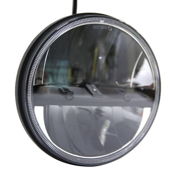 7" 45W 6000K White Light IP67 Waterproof LED Headlight for Motorcycles 