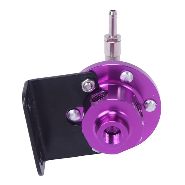 Fuel Pressure Regulator with Kpa Oil Gauge Kit Purple