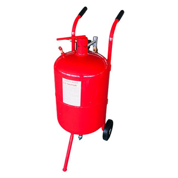 Mini 10 Gallon Portable Air Sandblaster Sand Blaster Kit High Pressure Tank Red