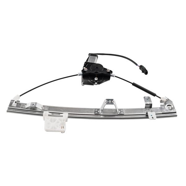 Replacement Window Regulator with Front Right Driver Side for Jeep Grand Cherokee 00-04 Silver