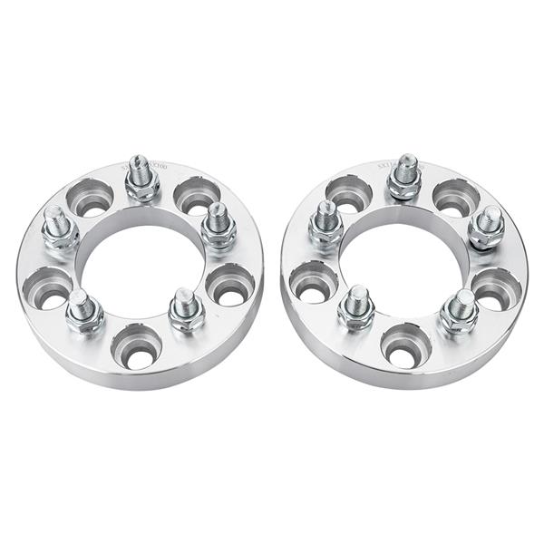 2Pc 1" Thick 5x4.5 to 5x100 Wheel Spacers Adapter For Chevrolet Toyota Camry
