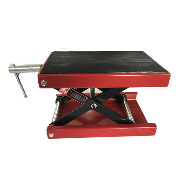 1100LBS 9" Motorcycle /ATV Jack with Handle Red