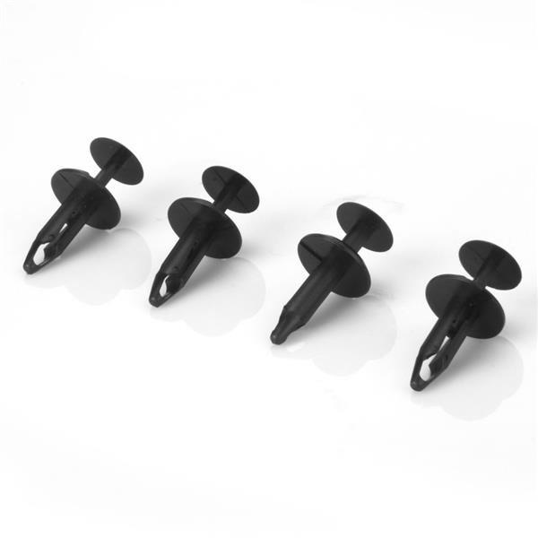 10PCS Nylon Push-Type Fascia Retainer Fastener Rivet Clips Fit Ford