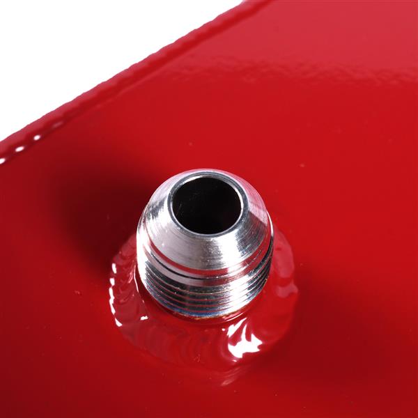 15 Gallon 60L Universal Aluminum Fuel Tank Oil Level Sensor Red