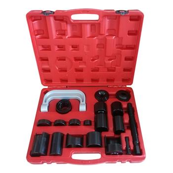 21pcs Ball Joint Auto Repair Tool Service Remover Installing Master Adapter Black