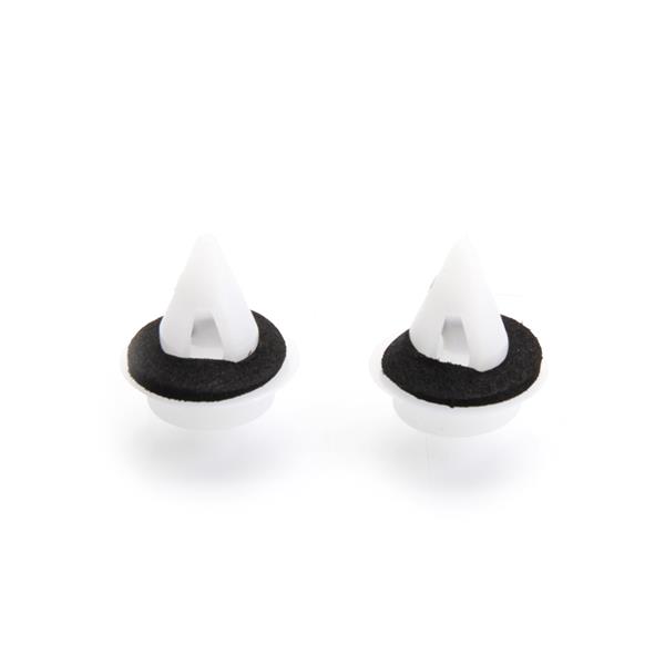 40x White Mudguard & Spoiler Rear Side Moulding Retainer Clip For Lexus SC430