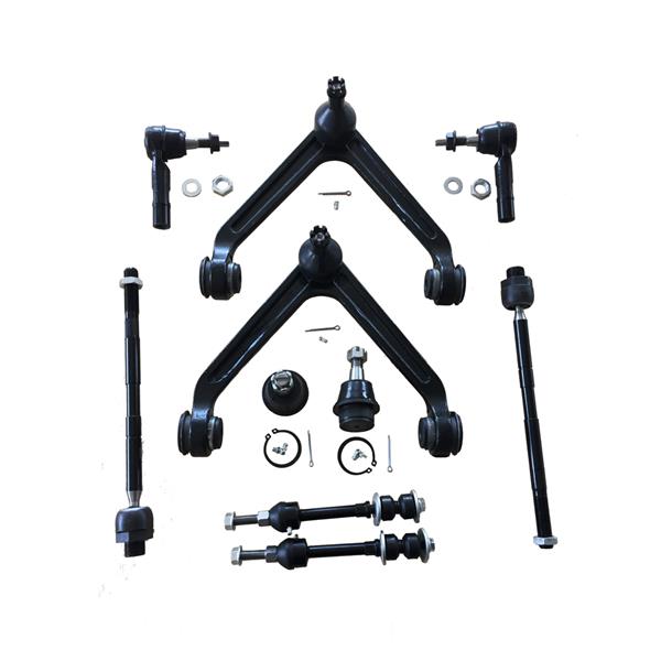 10pcs Complete Control Arm Front Suspension Kit for 02-05 DODGE