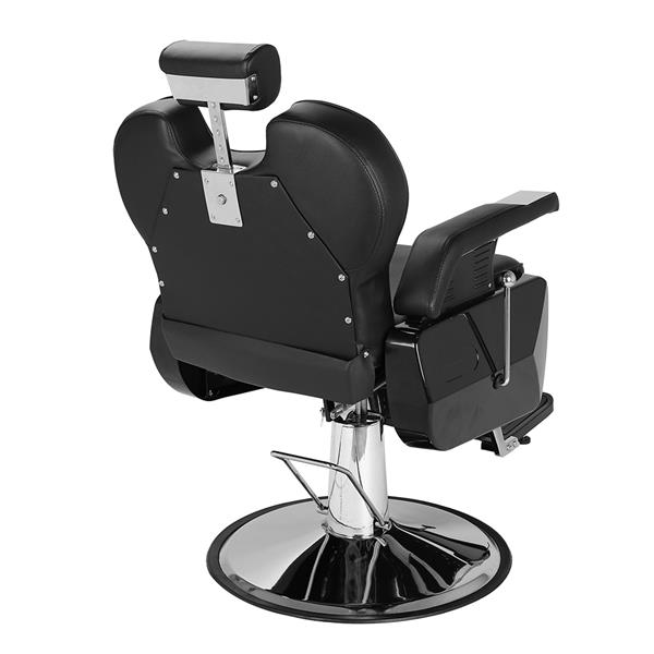 Professional Salon Barber Chair 8702A Black （Part B）