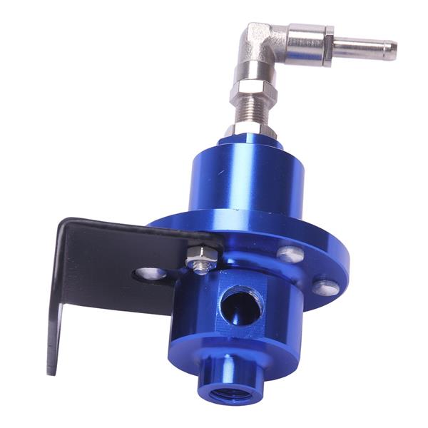 Fuel Pressure Regulator with Kpa Oil Gauge Kit Blue