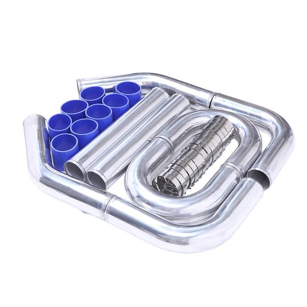 3 Inch 8pcs Universal Polishing Aluminum Tube Set Blue