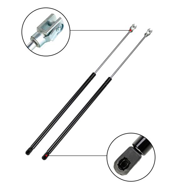 2 Glass Lift Supports Struts Shock -4709