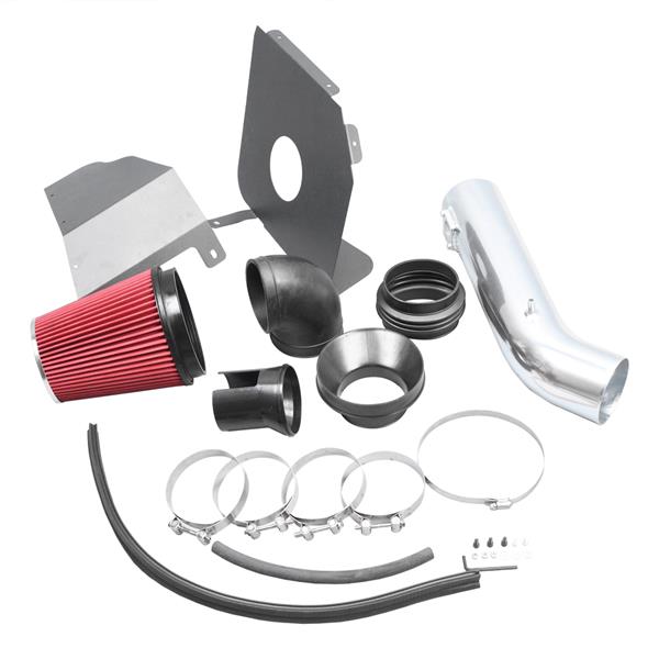 4" Intake Kit Is Applicable To GMC / Chevrolet / Cadillac 2009-2014 V8 4.8L / 5.3L / 6.0L / 6.2L Black