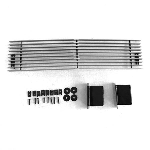 1pc Lower Bumper Polished Aluminum Car Grille for Chevy 2500HD/3500HD 2015-2019 Chrome