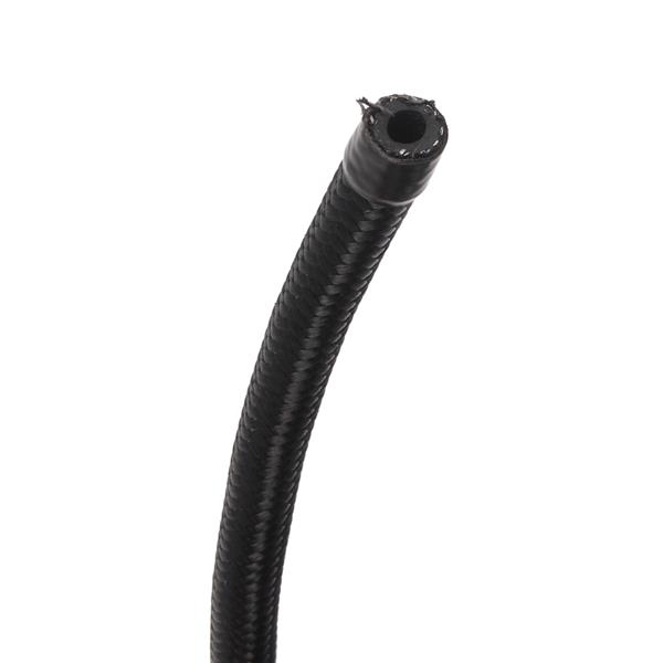 4AN 20-Foot Universal Black Fuel Pipe   10 Black Connectors