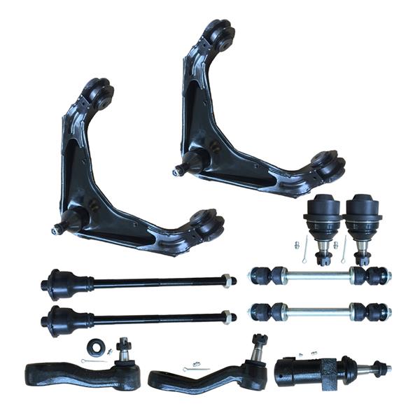 13pcs Complete Control Arm Front Suspension Kit for 00-12 CHEVROLET/GMC 03-09 HUMMER