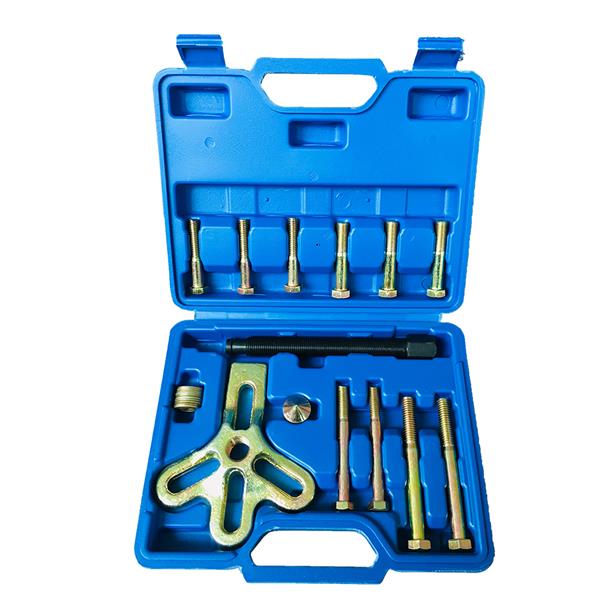 13Pcs Harmonic Balancer Puller Set Steering Wheel Puller Gear Puller Tool Kit