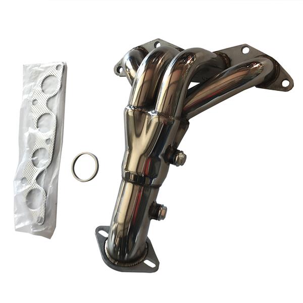 （亚马逊禁售）排气歧管  1.5" / 2" Header for 01-05 Honda Civic DX/LX 4CYL    AGS0097-5