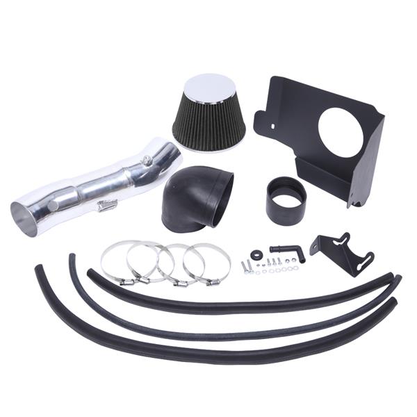 3.5" Air Intake Kit For Ford Mustang GT 2005-2009 V8 4.6L Black