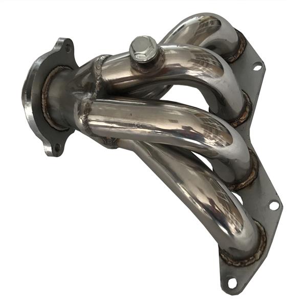 （亚马逊禁售）排气歧管  1.5" / 2.25" Stainless Steel Header for Honda Civic 01-05 EX  AGS0147-5