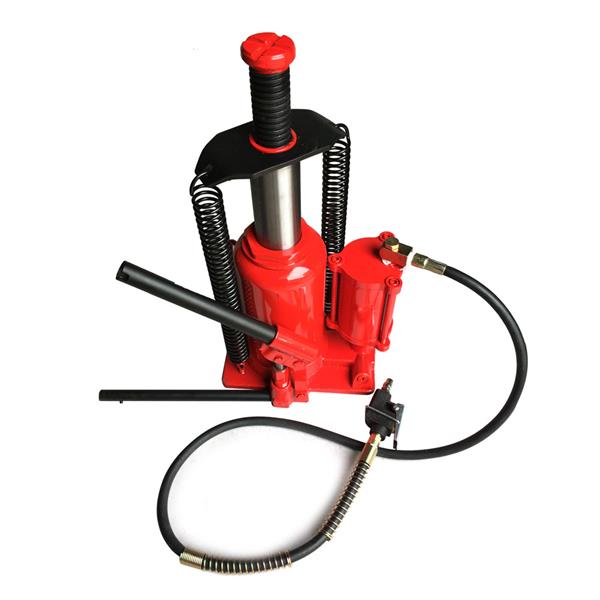 20 Ton Air Hydraulic Bottle Jack Red