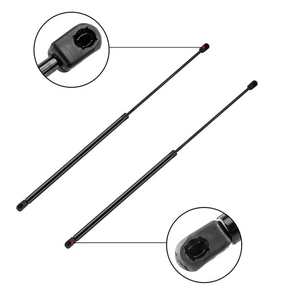 2 Glass Lift Supports Struts Shock -4249