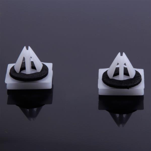 1Set/10pcs Rocker Clip OEM 11518357 White & Black