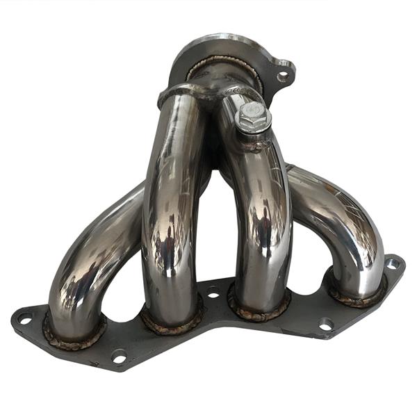 （亚马逊禁售）排气歧管  1.5" / 2.25" Stainless Steel Header for Honda Civic 01-05 EX  AGS0147-3