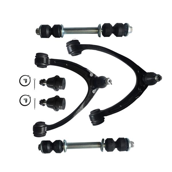 6pcs Complete Control Arm Front Suspension Kit for 07-11 CADILLAC/CGEVROLET/GMC