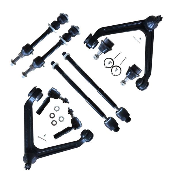 10pcs Complete Control Arm Front Suspension Kit for 02-05 DODGE