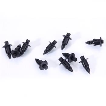 10pcs High Quality Plastic Clips Retainer OEM 09409-06314-5PK Black