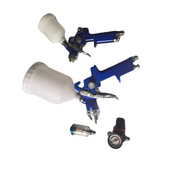 1.0mm 1.4mm 2pcs HVLP Spray Guns Kit 