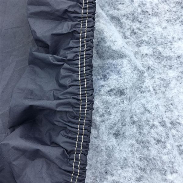 PEVA Cotton Outdoor Waterproof Snow Sun Rain Ice UV Resistance Reflective Strip Car Cover with Ears 