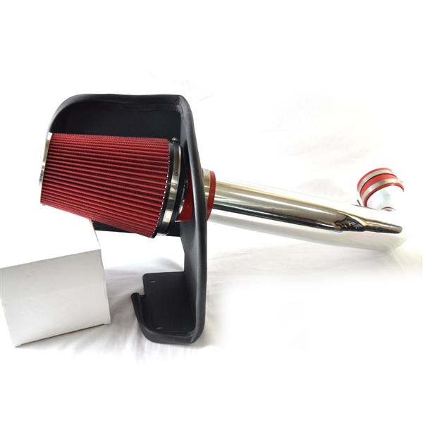 Intake Pipe with Air Filter for Chevrolet/GMC 2009-2013 V8 4.8L/5.3L/6.0L/6.2L Red