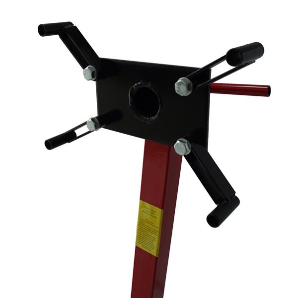 1250lb Engine Stand 360 Degree Mounting Head Red