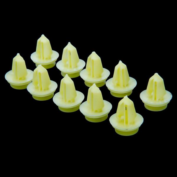 10x Rivet Fastener Mud Flaps Bumper Fender Push Clips For Nissan Altima