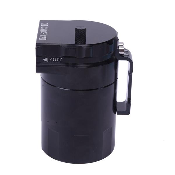 300mL Round Oil Catch Tank and Hardware Black