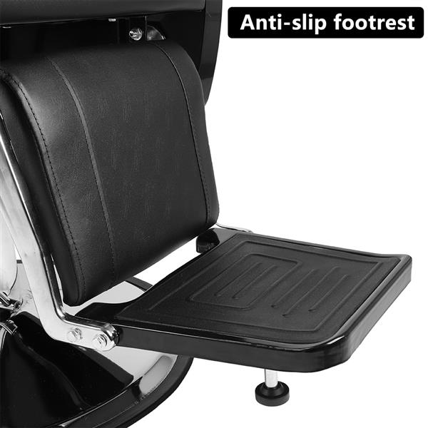 Professional Salon Barber Chair 8702A Black （Part B）