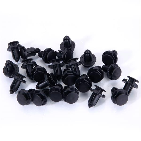 1 Set/25pcs Plastic Fender Clips OEM MR200300 Black