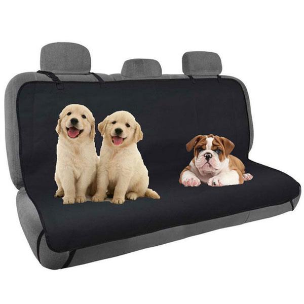 Car Backseat Dog Seat Cover Black