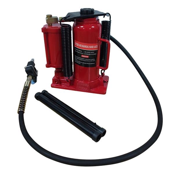 12 Ton Air / Manual Pneumatic Hydraulic Bottle Jack Automotive Repair Tool
