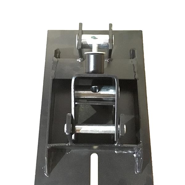 0.5 Ton Transmission Jack Adapter Gearbox Trolley Jack Cradle Support Plate Black