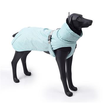 New Style Dog Winter Jacket with Waterproof Warm Polyester Filling Fabric-（blue，size XL）