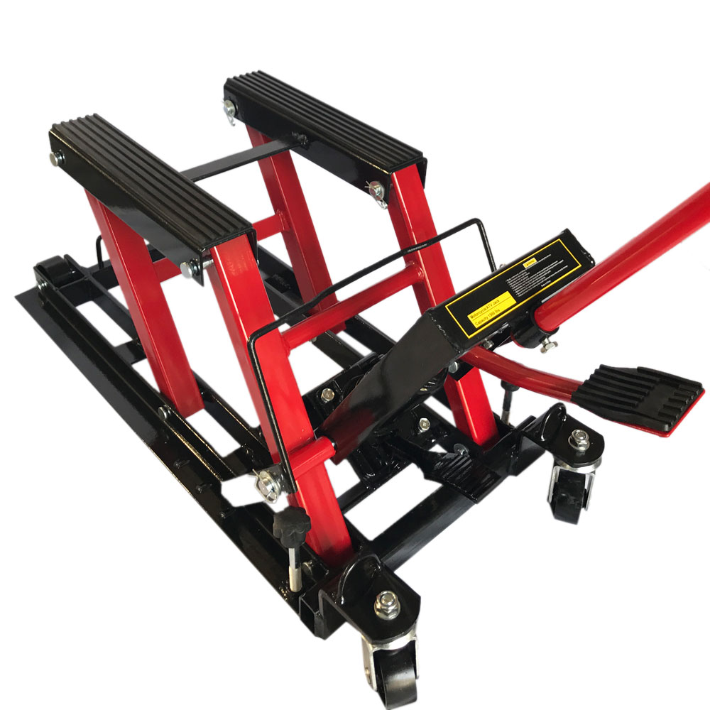 1500LBS Motorcycle /ATV Jack Red view 4