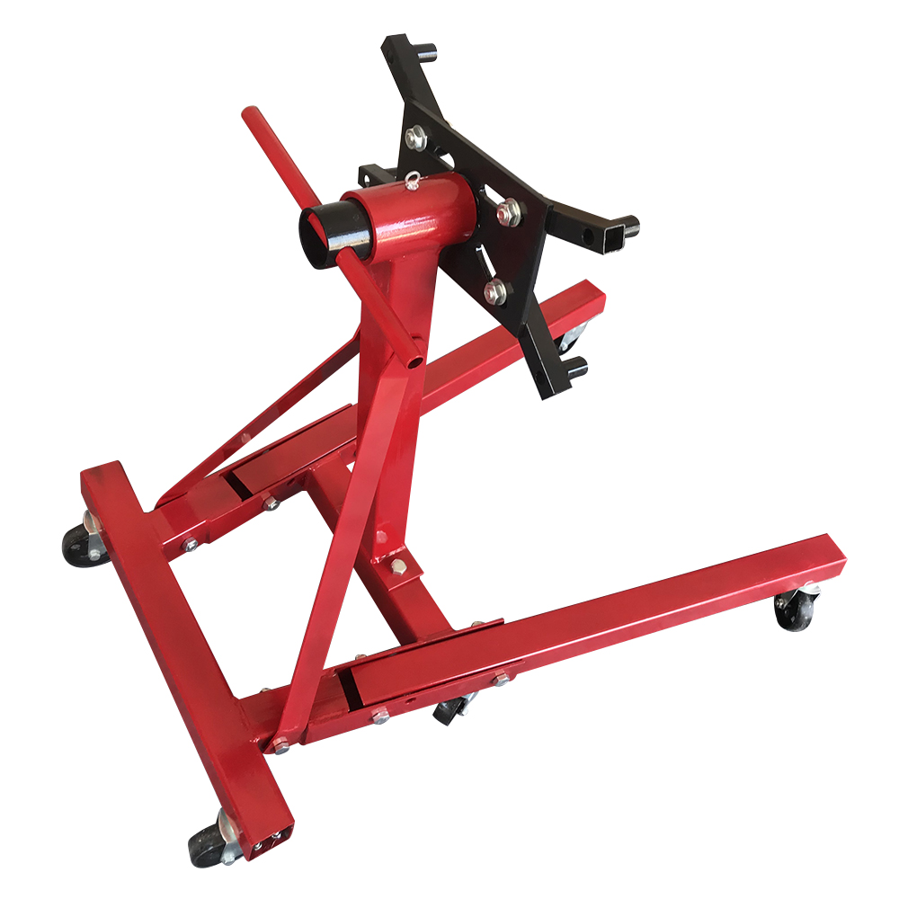 2000 lb Engine Stand Folding Motor Hoist Dolly Mover Auto Repair Jack view 2