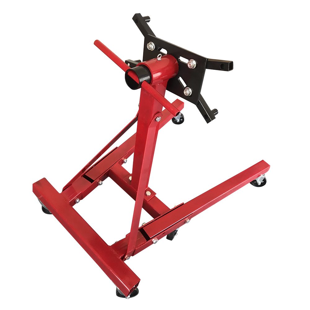 2000 lb Engine Stand Folding Motor Hoist Dolly Mover Auto Repair Jack view 3