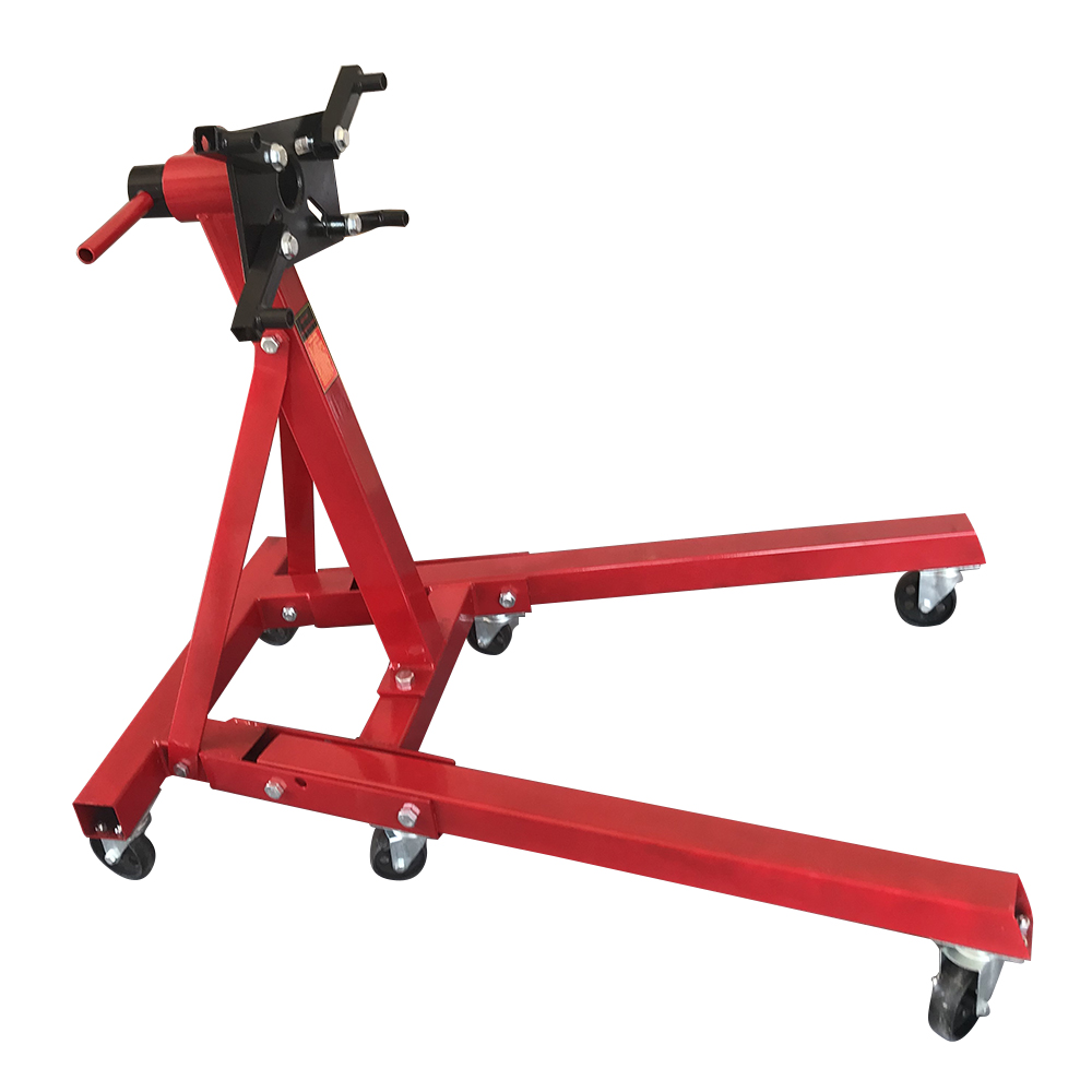 2000 lb Engine Stand Folding Motor Hoist Dolly Mover Auto Repair Jack view 4