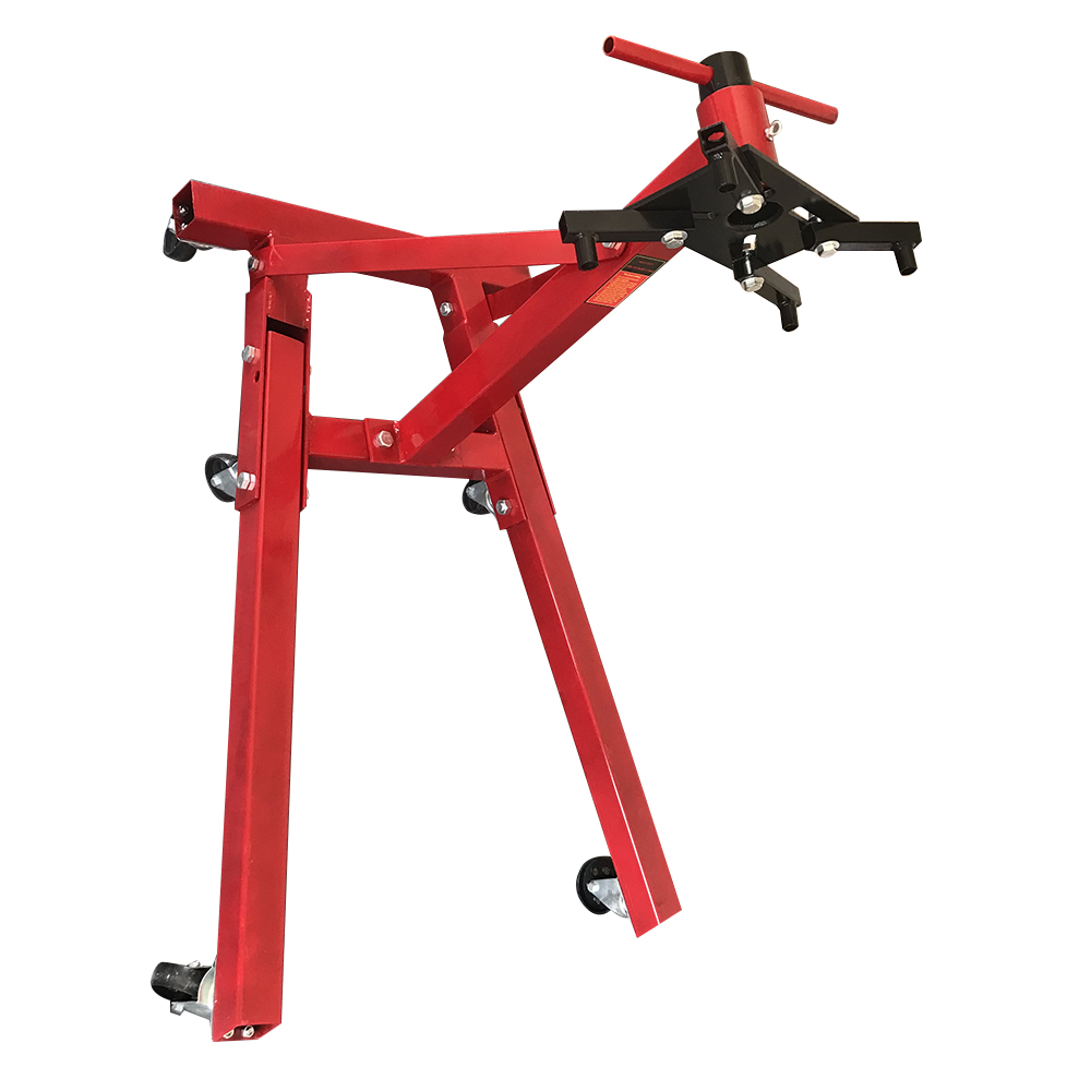 2000 lb Engine Stand Folding Motor Hoist Dolly Mover Auto Repair Jack view 5