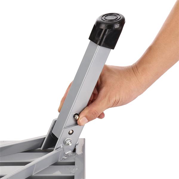 Folding Aluminum Platform Step Stool RV Trailer Camper Working Ladder Portable